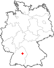 Karte Fichtenberg (Württemberg)